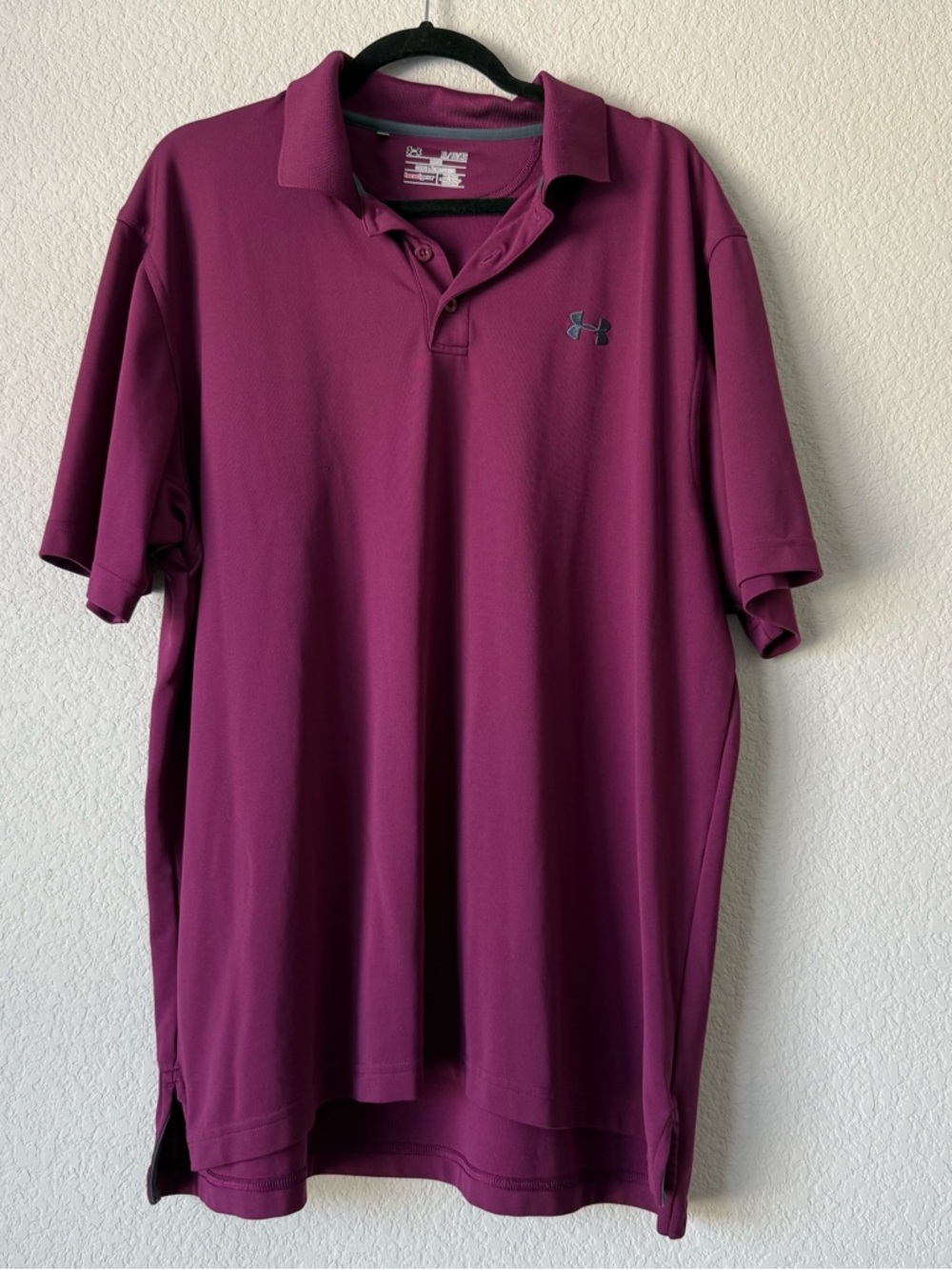Under Armour Men's Collard Shirt - Purple